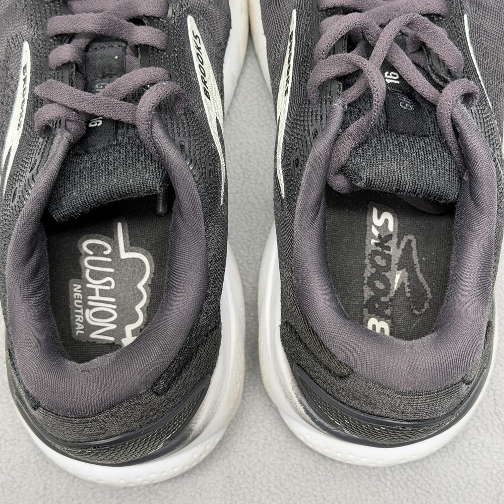 Brooks Ghost 16 Running Shoes Womens Size 7 Black Cushioned Neutral 1204071B090 - Picture 5 of 9